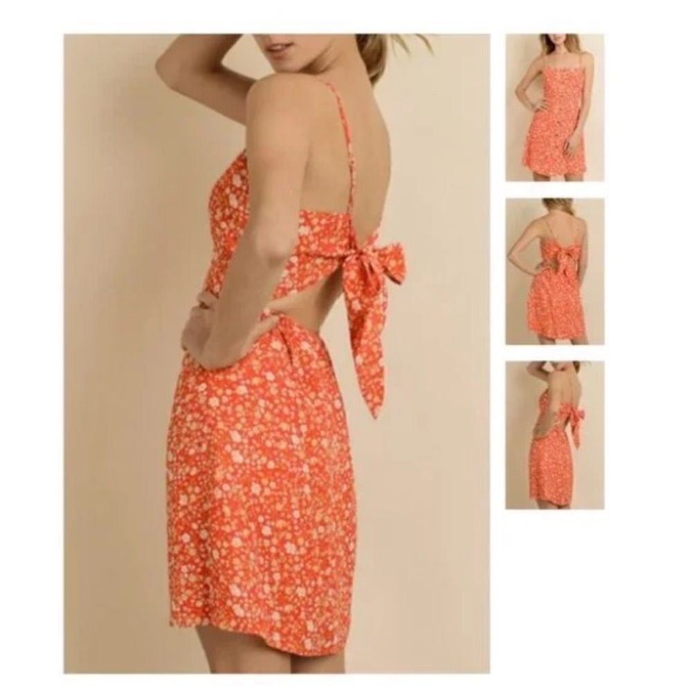 ✨ DRESS FORUM Button Down Flower Dress✨ - Picture 8 of 8